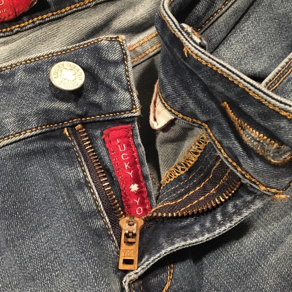 Lucky Brand Leyla Blue Skinny Stretch Ankle Jeans - Picture 7 of 8